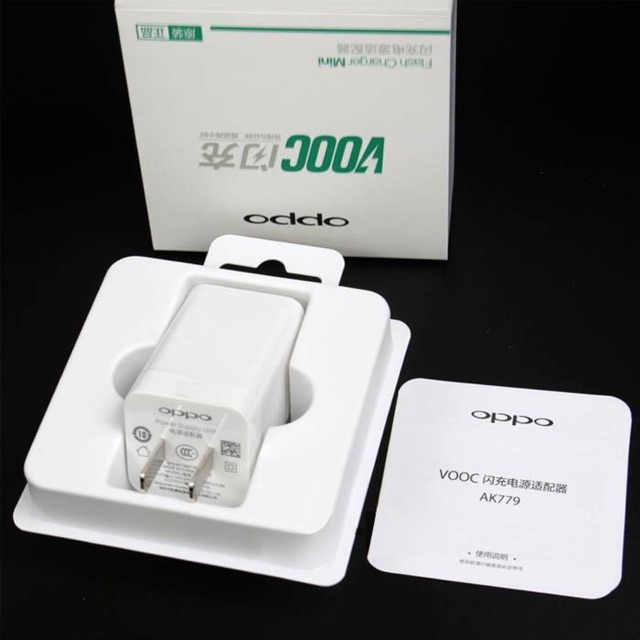 Củ sạc Oppo Vooc sạc nhanh Cho Máy F9, F11, F11 Pro,... Zin xịn 100% - Bảo hành 6 tháng