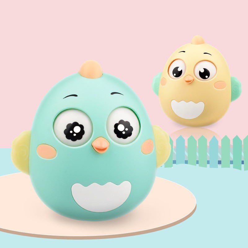 【New】đật có nhạc - Lục lạc cho bé trai bé gái cute - Thế giới đồ chơi cho bé Baby Toy - Quà tặng đầy tháng sinh nhật thô