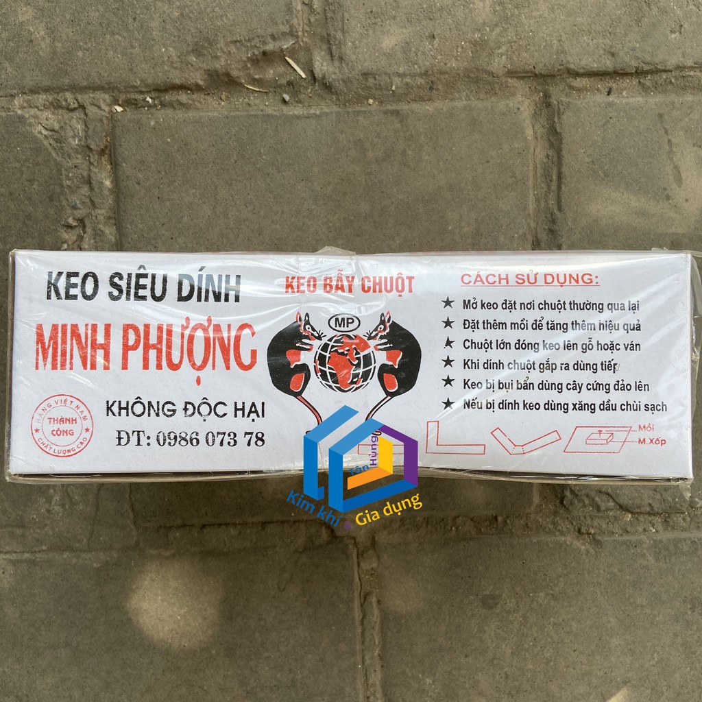 Keo dính chuột SIÊU DÍNH, SIÊU chắc Minh Phương