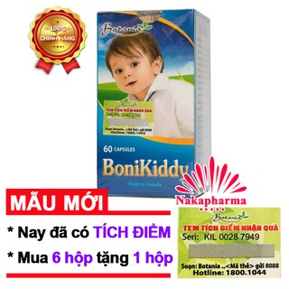 ✅ [TÍCH ĐIỂM] BoniKiddy 60v – Giúp trẻ ăn ngon, tăng sức đề kháng, miễn dịch cơ thể, ngừa bệnh hiệu quả Boni Kiddy
