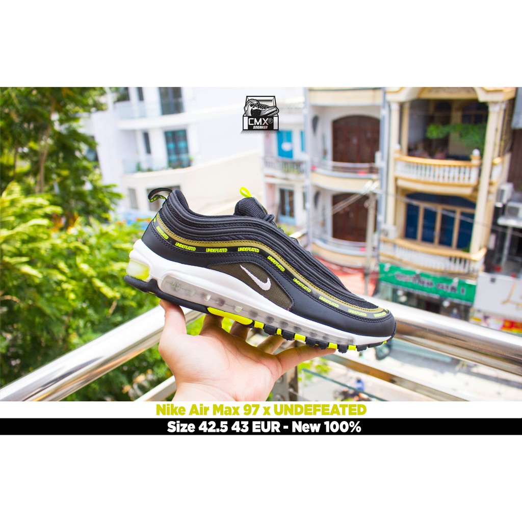 😘 [ HÀNG CHÍNH HÃNG ] Giày Nike Air Max 97 UNDEFEATED Black Volt ( DC4830-001 ) - REAL AUTHETIC 100%