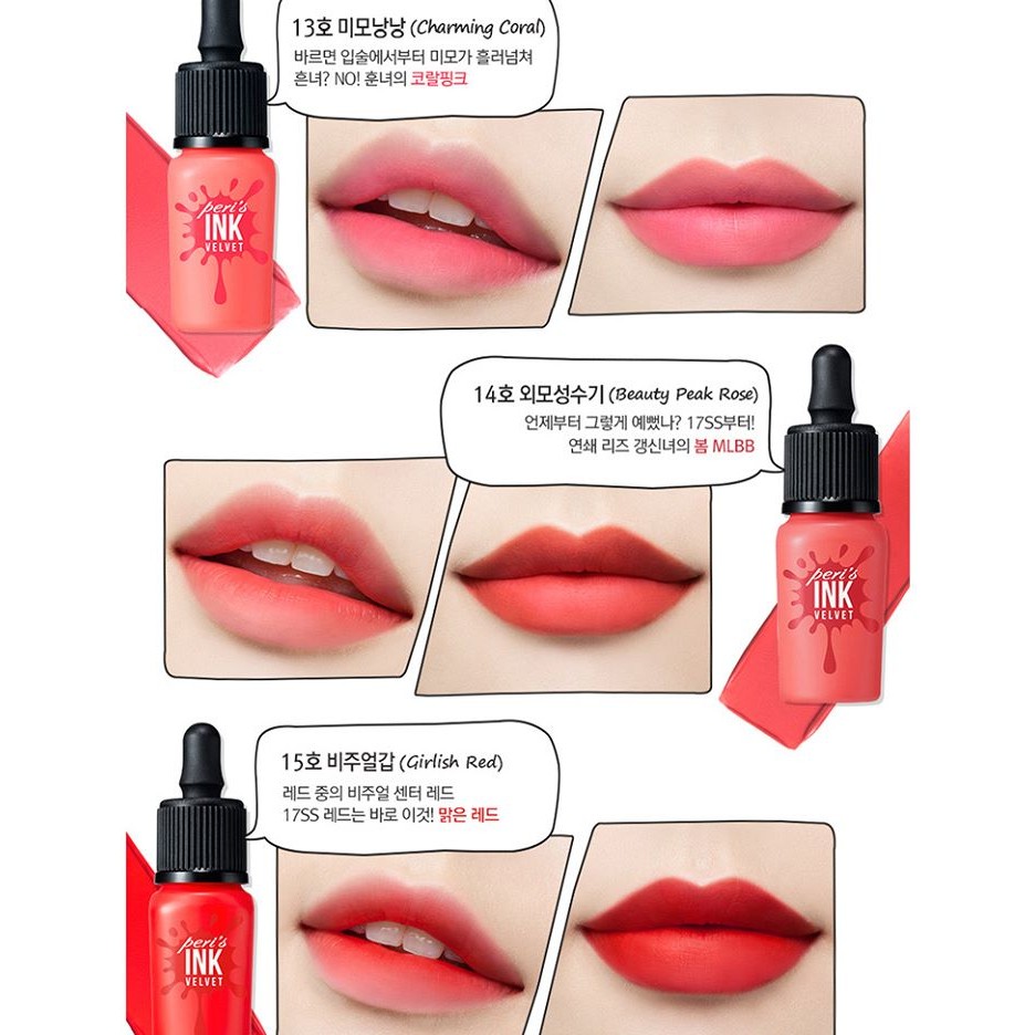 Son Peripera Peri’s Ink Velvet 2019 | BigBuy360 - bigbuy360.vn