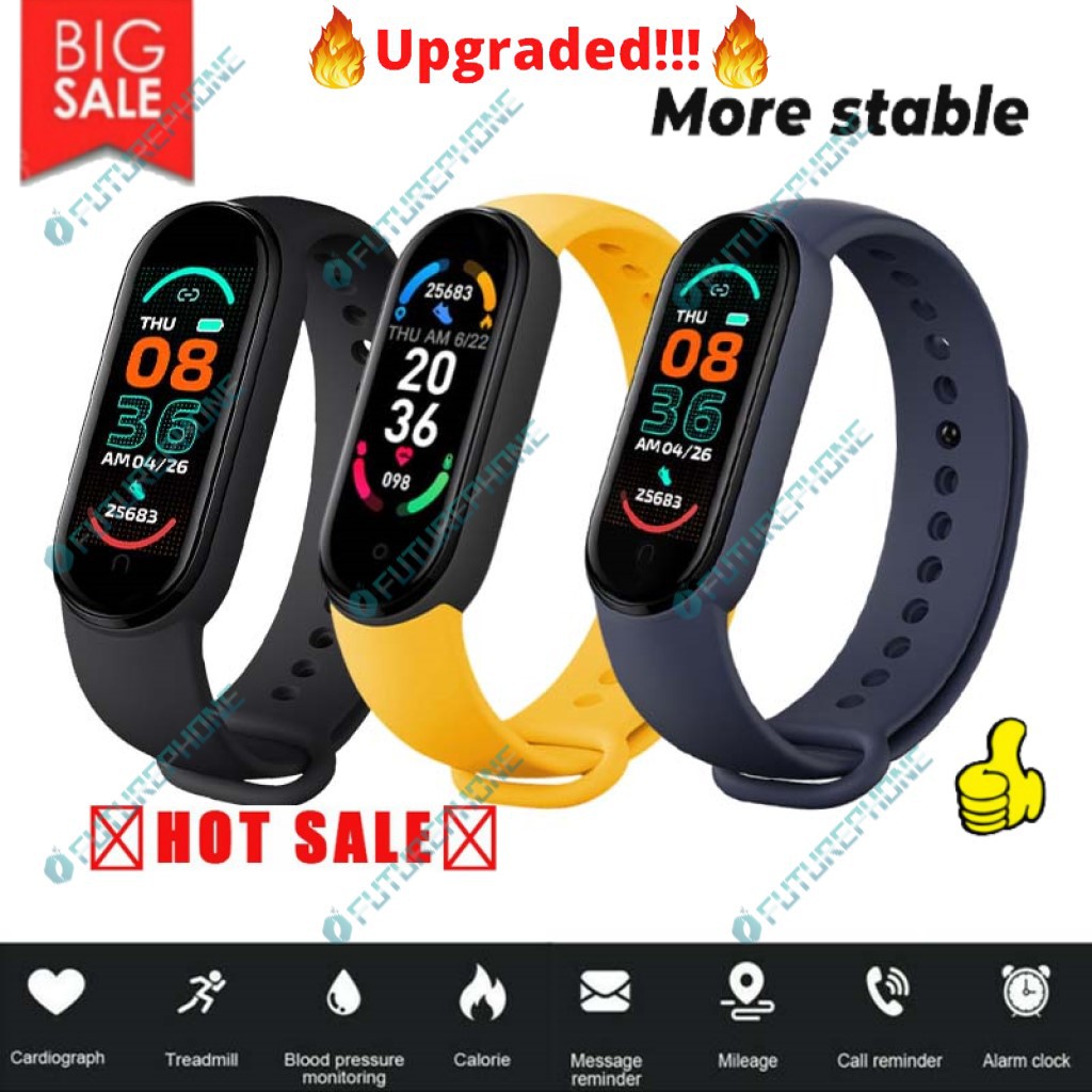 Vòng Đeo Tay Thông Minh Xiaomi M6 / M5 Mi Band 6 Mi Band 5 M5 Bluetooth 4.2