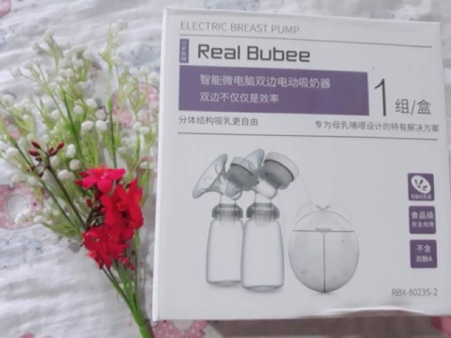 Máy Hút Sữa Điện Đôi Real Bubee