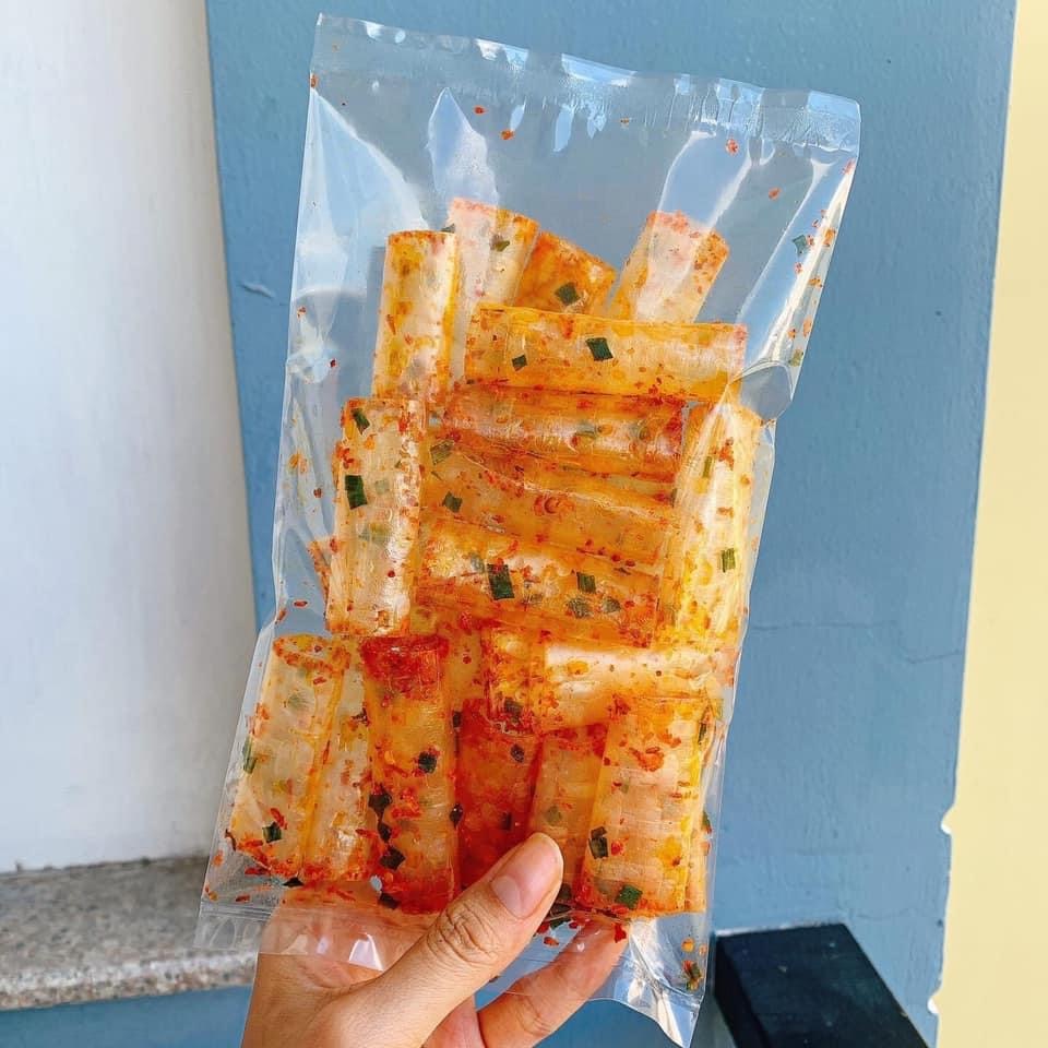 Bánh Tráng Cuộn UNIN Bánh Tráng Trộn Tẩm Ngũ Vị Cực Kì Đậm Thơm Cay - Ăn Vặt BT03