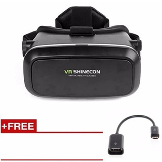 Kính thực tế ảo vr shinecon chính hảng nhập khẩu + tặng 1 cáp otg