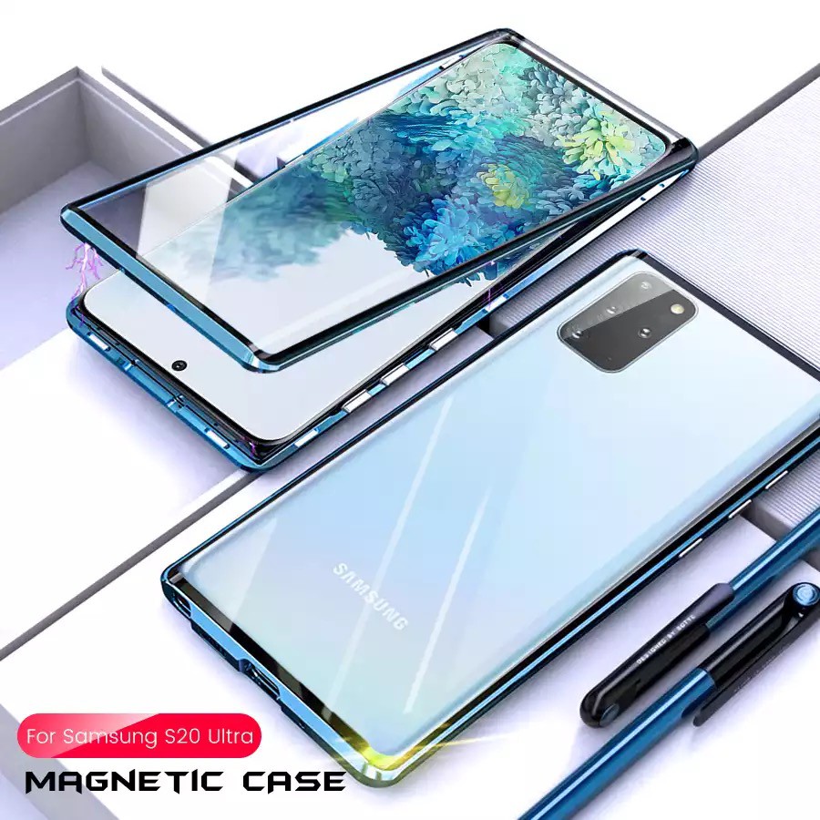 Ốp lưng kính hai mặt từ tính cho Samsung S8 S8 S9 S9 S10 S10 S10 Lite S20 S20 S20