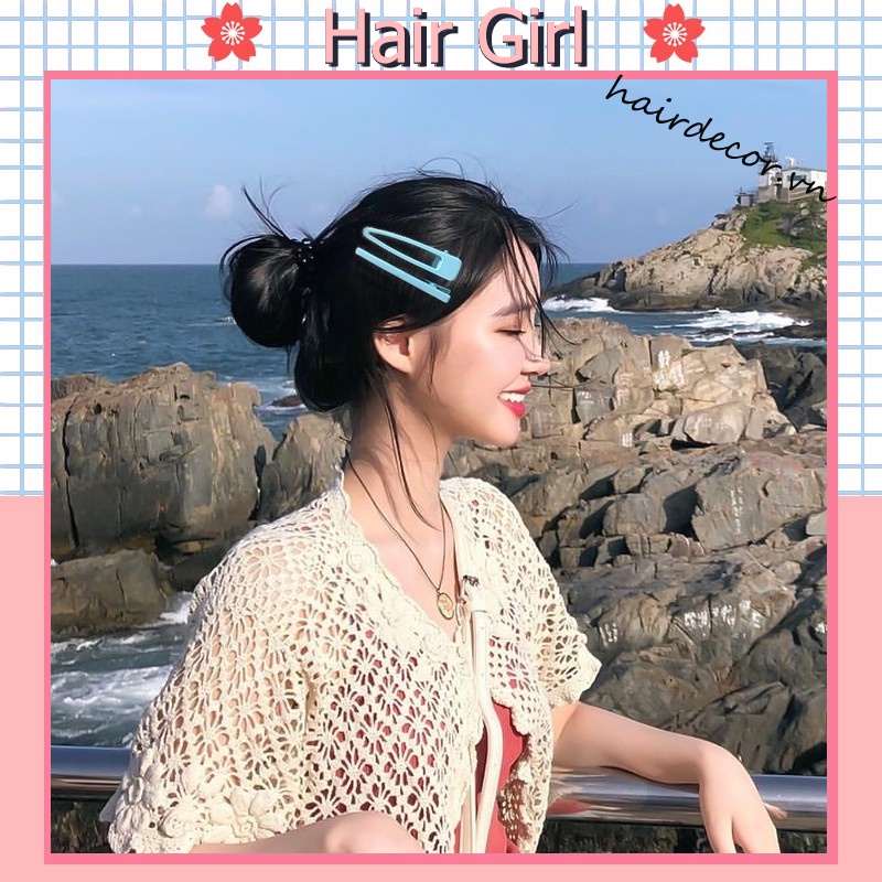 Set Kẹp Tóc Nữ Hình Mỏ Vịt Đáng Yêu