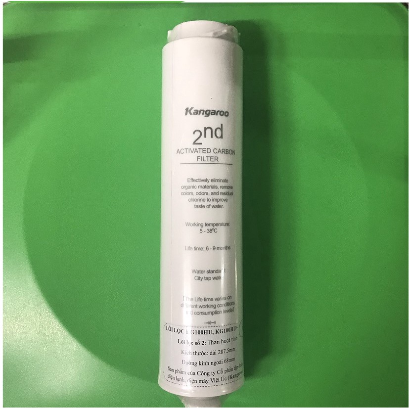 COMBO LÕI LỌC KANGAROO KG 100HU.100HU+ ,DÒNG LÕI ĐÚC