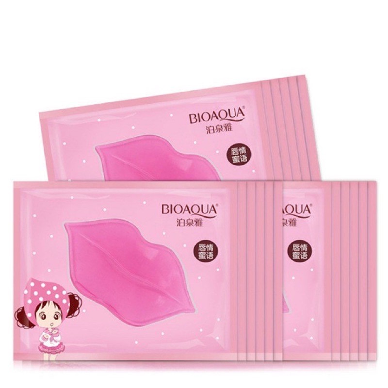 (hàng Mới Về) Mặt Nạ Môi Collagen Nuôi Dưỡng Môi Bioaqua