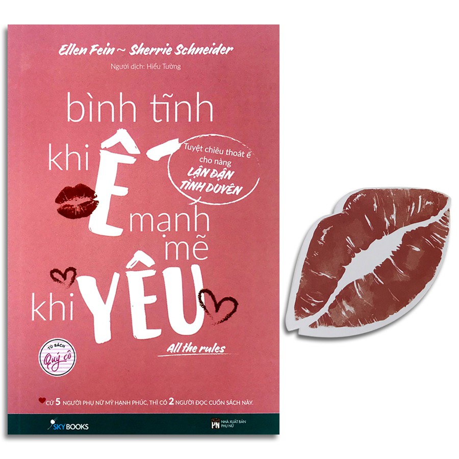 Sách - All The Rules - Bình Tĩnh Khi Ế, Mạnh Mẽ Khi Yêu | BigBuy360 - bigbuy360.vn