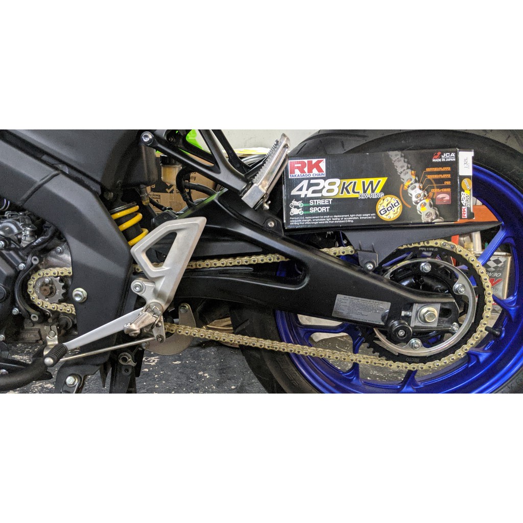 Sên RK KLW chính hãng phốt XW-Ring thông số 428 dành cho xe số và xe côn tay dưới 175cc