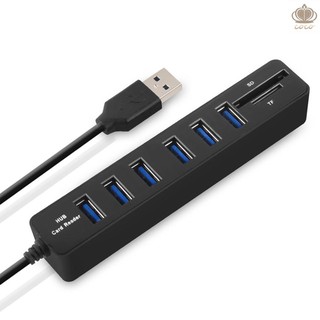 Ổ cắm sạc JDL-HSD8 hỗ trợ cổng sạc usb đầu đọc thẻ nhớ SD TF 2 trong 1