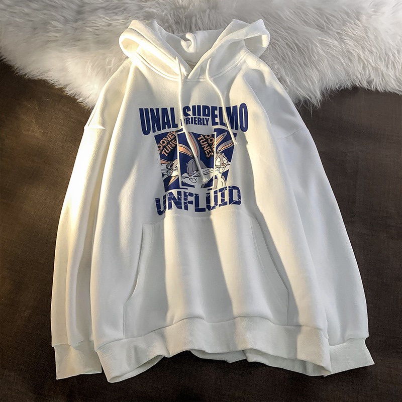 Áo Hoodie Nam Nữ Unisex - Hoạt Hình Thỏ ulzzang- Chất Liệu Nỉ Bông Xuất Hàn Cao Cấp Tuni Clothes