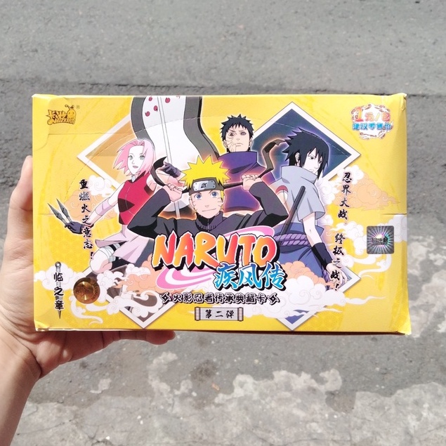 Box thẻ ảnh nhân phẩm Naruto Nhiều Mẫu