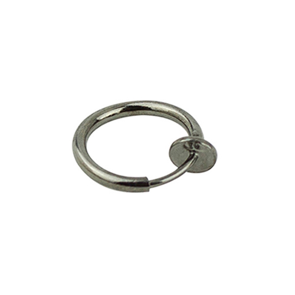 Khuyên xỏ tai dạng tròn đơn giản độc đáo cá tính dành cho nam và nữ