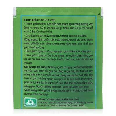 Trà túi lọc Bảo Bảo - Hộp 25 túi