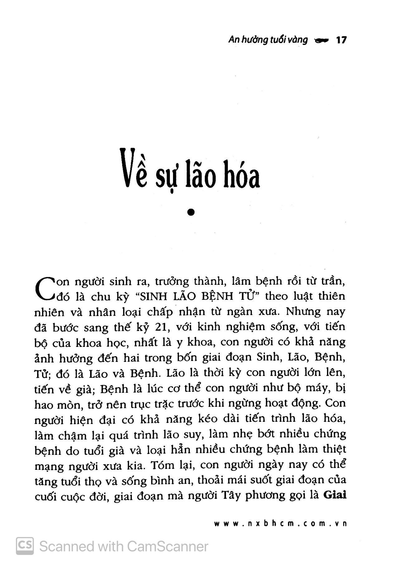 Sách An Hưởng Tuổi Vàng