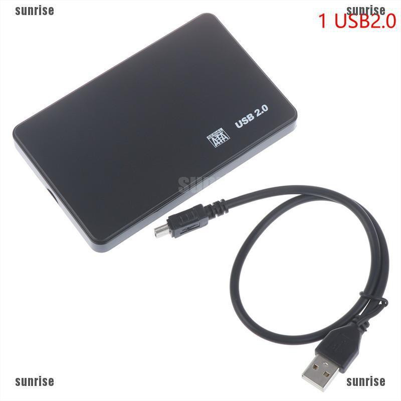 Vỏ đựng ổ đĩa cứng Sata 2.5" sang USB3.0/USB2.0 tùy chọn tiện dụng