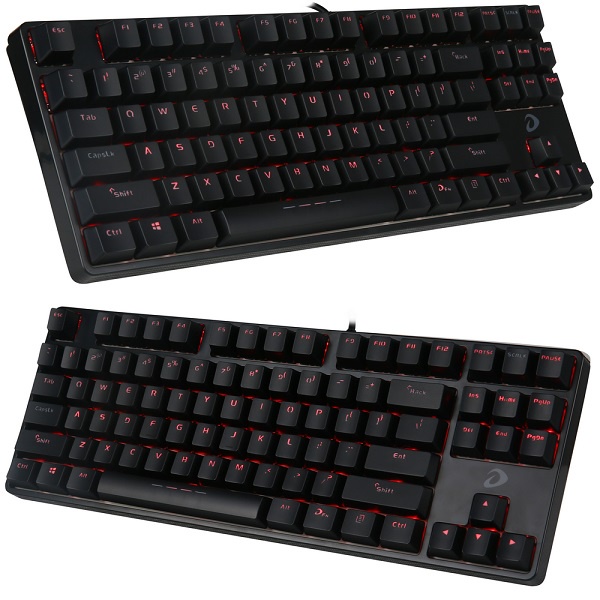 Bàn phím Dareu EK87 Multi-Led Black Blue/ Brown/ Red Switch