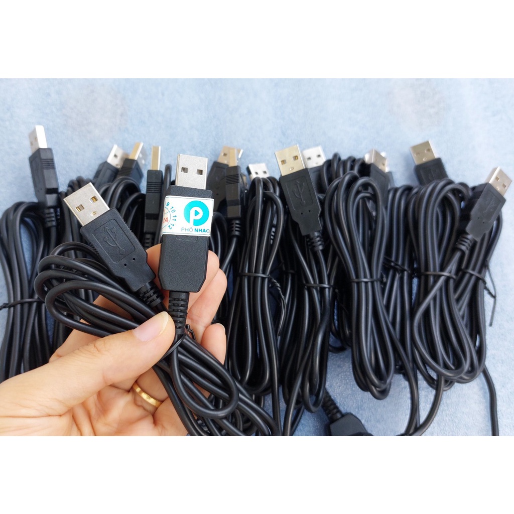 Dây cáp chỉnh vang số RS232 2 đầu USB theo vang, dùng kết nối vang số X3, X5, X6, X8, X10, X12 với máy tính