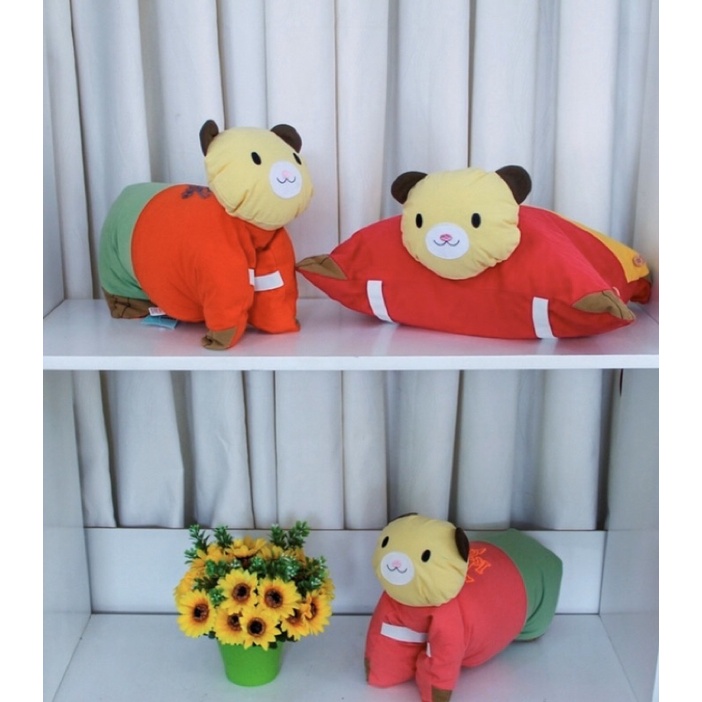 Gối đi xe máy an toàn cho bé-100%cotton Cara cao cấp