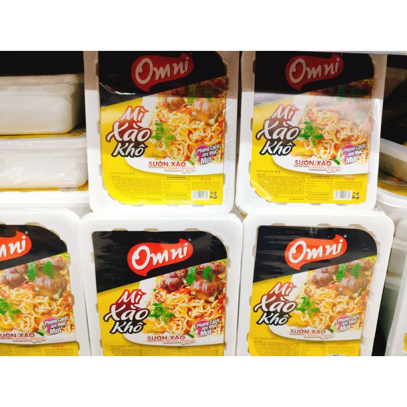 OMI TÔM CHANH,LẨU THÁI,SƯỜN XÀO CHUA NGỌT 75G