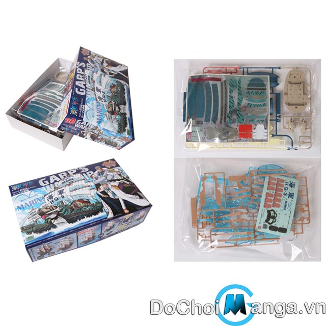 Mô Hình Tàu Lắp Ráp Garp One Piece