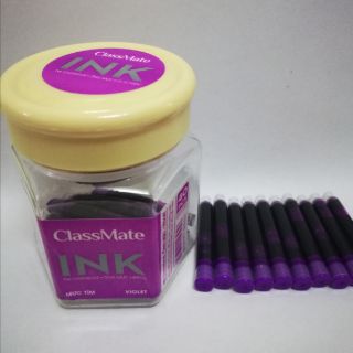 Hộp ống mực màu tím Ink Classmate (12 ống nhỏ)