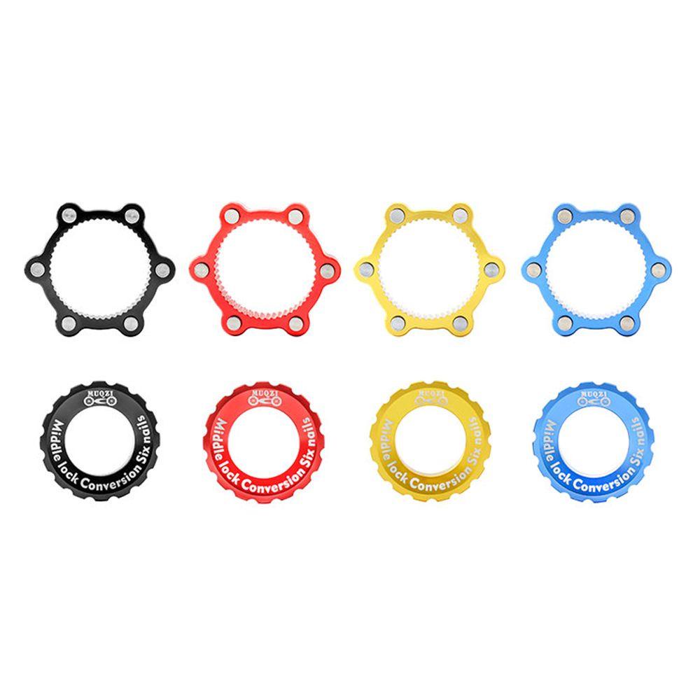 Bộ Chuyển Đổi Khóa Đĩa Phanh Trung Tâm 6 Lỗ Sang 6 Bu Lông 6 Lỗ Cho Xe Đạp Leo Núi