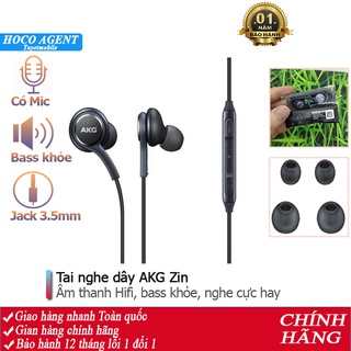Tai nghe nhét tai AKG - S8 zin nguyên bản, dây dài 1m - Hàng công ty