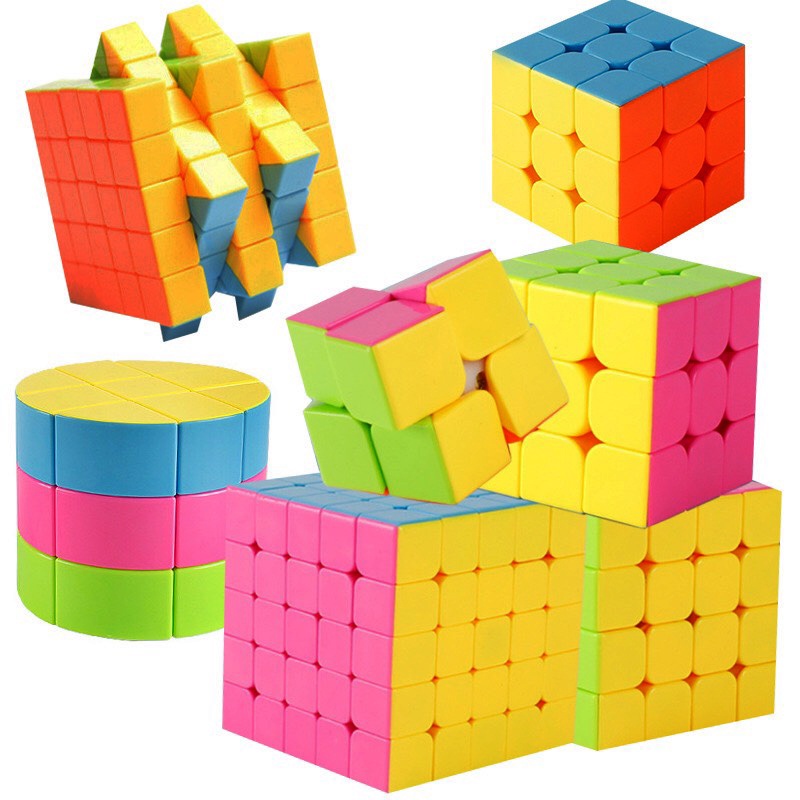 Rubik 2x2, 3x3, 4x4, 5x5, 6x6, 7x7, Rubik Megaminx, Skewb, Square-1, Rubik Tam Giác - Rubik Không Viền Cao Cấp