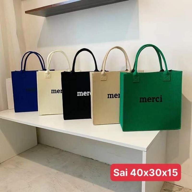 Túi merci sang chảnh mang đi du lịch đi chơi cứ gọi là hết nấc nhá!!!
