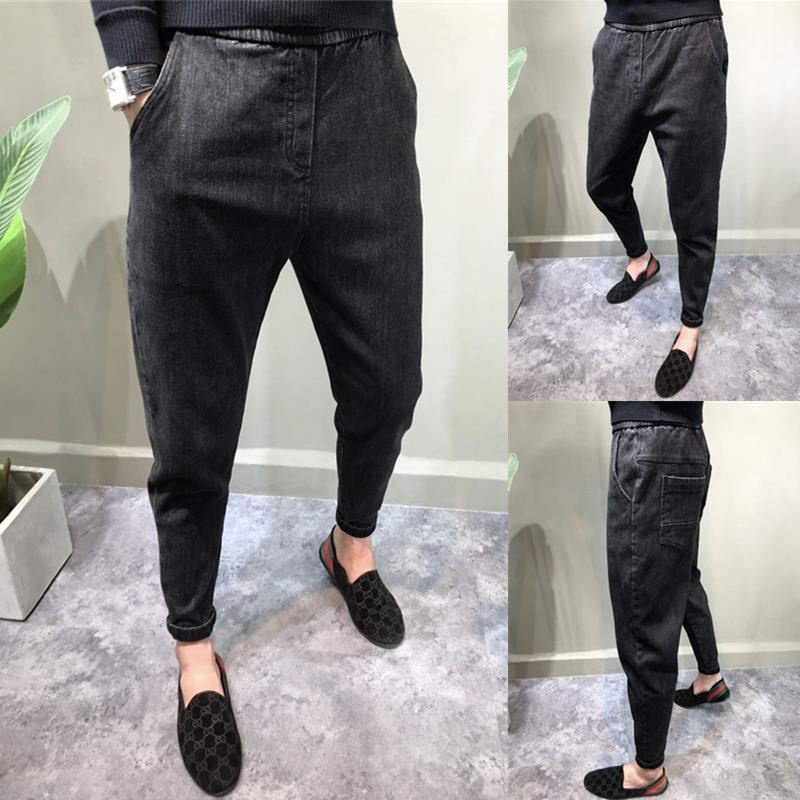 Quần Jean Ống Rộng Plus Size Cho Nam