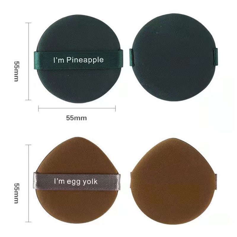 Mút Đánh Phấn Nền Trang Điểm Hình Tròn Siêu Mềm Tiện Dụng YR