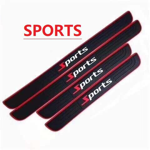 [RẺ VÔ ĐỊCH] Bộ nẹp bước chân Ô tô cao su dẻo cao cấp, logo SPORTS và SPARCO Khôi Nguyên Auto