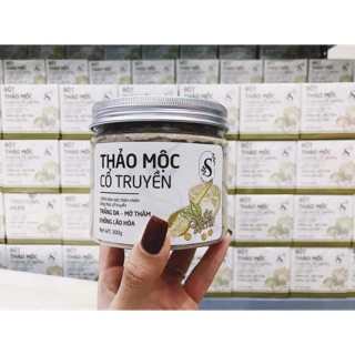 Bột tắm trắng thảo mộc Sam natural