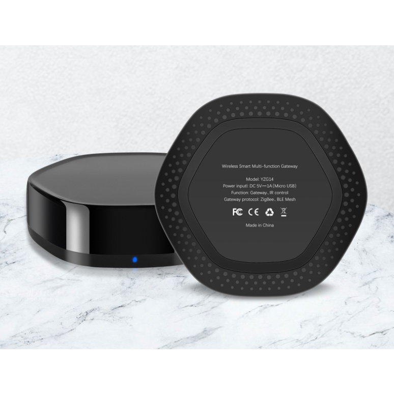Bộ trung tâm zigbee đa năng tích hợp blue mesh và hồng ngoại ir, gateway điều khiển nhà thông minh tuya/smartlife