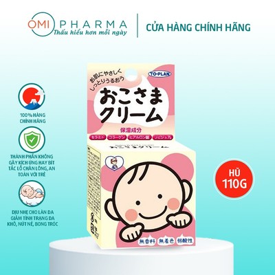 Kem Dưỡng Ẩm Chống Nứt Nẻ Da Cho Bé S Select Okosama Cream Nhật Bản 110g