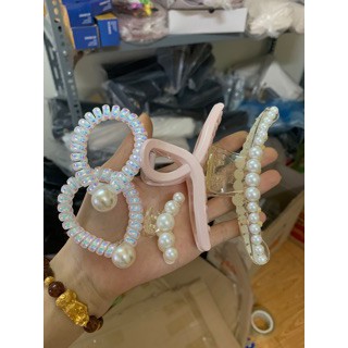 SET 5 CẶP TÓC❤️FREE SHIP❤️ SÉT KẸP TÓC,BUỘC TÓC KIỂU DÁNG HÀN