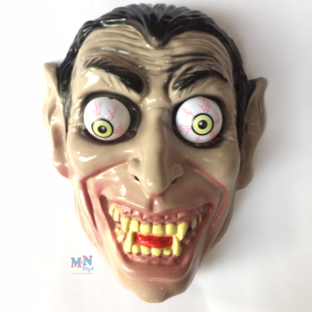 Mặt nạ Dracula mắt lồi hóa trang Halloween phù hợp mọi lứa tuổi