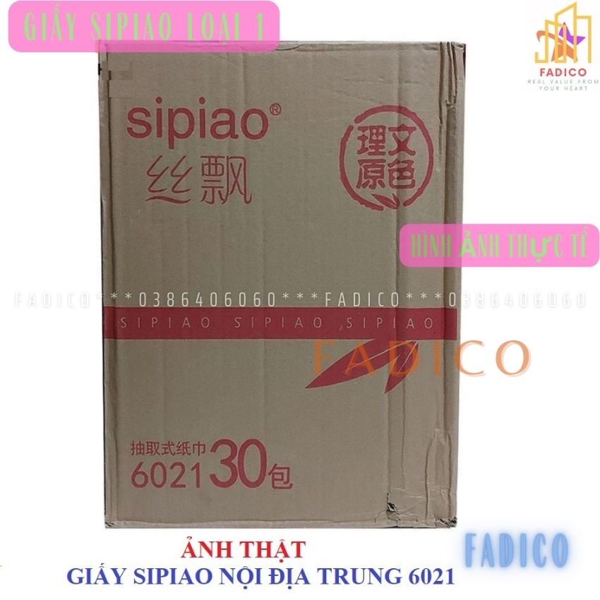 [HCM-Lẻ gói]Khăn giấy gấu trúc Sipiao loại 1,giấy nội địa trung quốc sipiao, giấy ăn gấu trúc không mùi-fadico