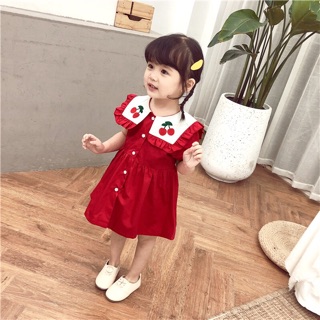 Váy cherry đỏ