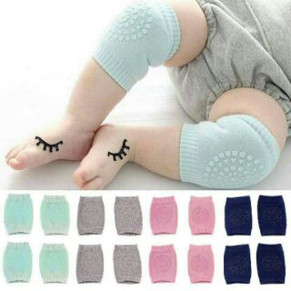 Combo 2 đôi tất tập bò chống trượt, bảo vệ đầu gối cho bé