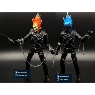 [Ảnh thật] Mô hình Ghost Rider - Ma Tốc Độ Marvel legend chính hãng  cao 23cm