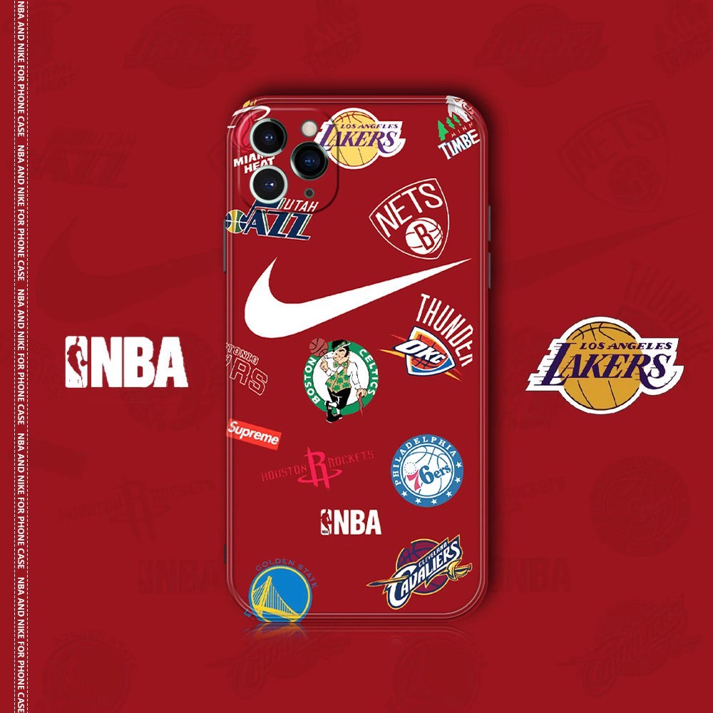 Ốp Điện thoại Phong Cách Bóng Rổ Nba Cho Iphone 12 12mini Pro Promax 11 Pro Promax Ix Xr Xsmax 7 / 8 Plus | BigBuy360 - bigbuy360.vn