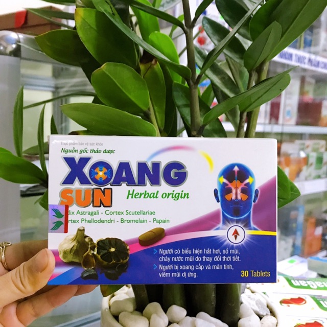 Xoang Sun ( giành cho người bị xoang, viêm mũi dị ứng, cảm cúm)