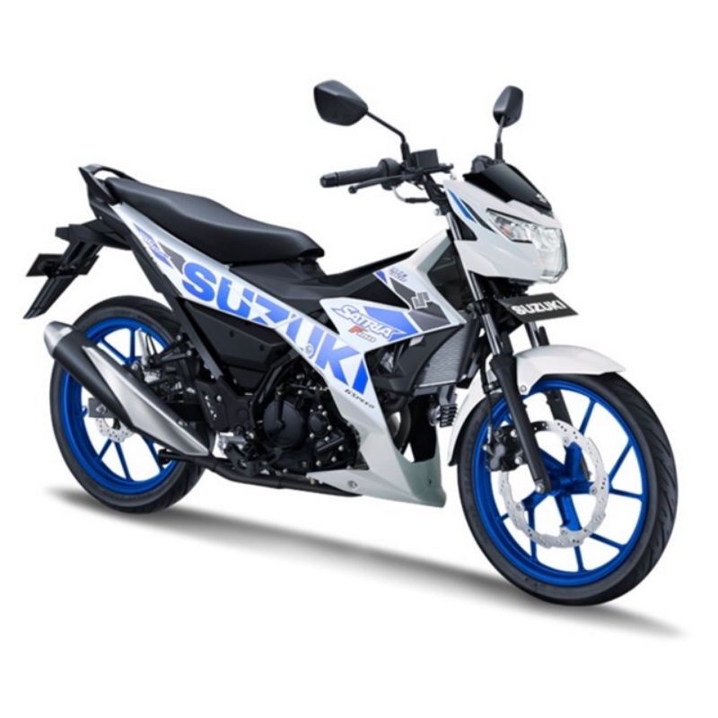 Dàn Áo Satria Fi , Raider Fi Màu Trắng Chính Hãng Suzuki