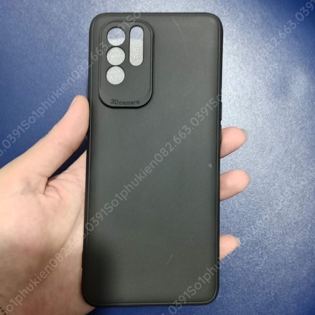 Ốp lưng dẻo đen Oppo Reno 6Z-5G siêu bền, có viền bảo vệ camera