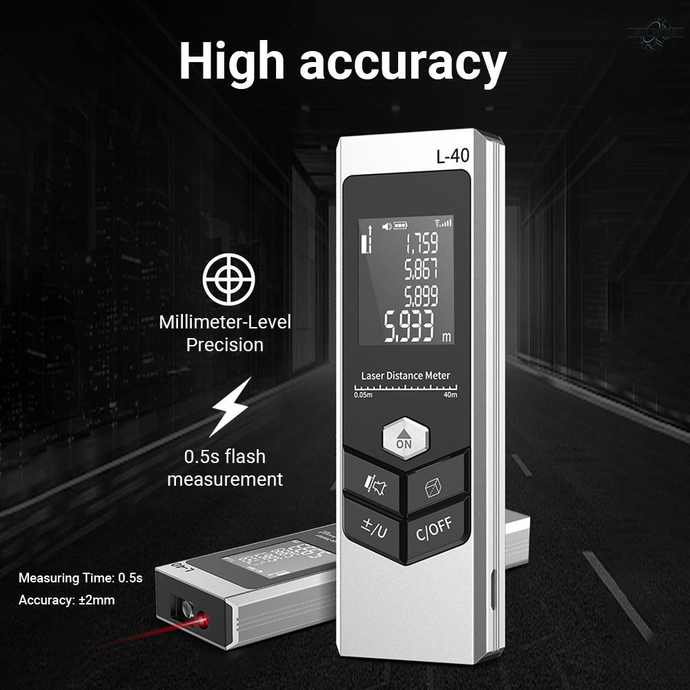 Máy đo khoảng cách bằng laser mini cầm tay chất lượng